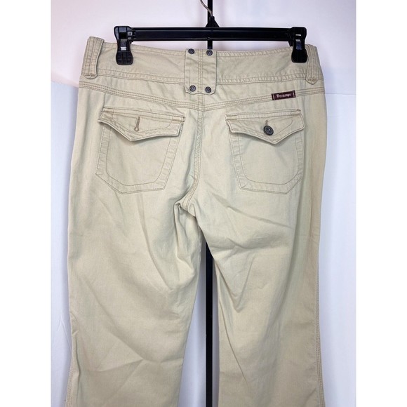 Periscope  Madewell Soft Tan Size 5 Flare Tan Business Casual Pants - Picture 8 of 14